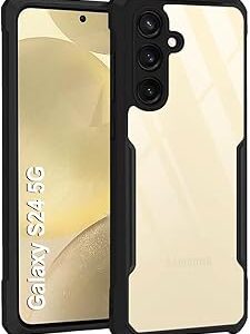 Shockproof Crystal Clear Back Cover Case